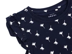 Name It dark sapphire kjole print